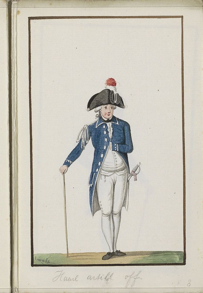 Montering van de Haarlemse artillerie, ca. 1785 (1789) by anonymous