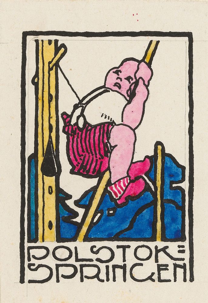 Polstok-springen (1906 - 1945) by Reijer Stolk