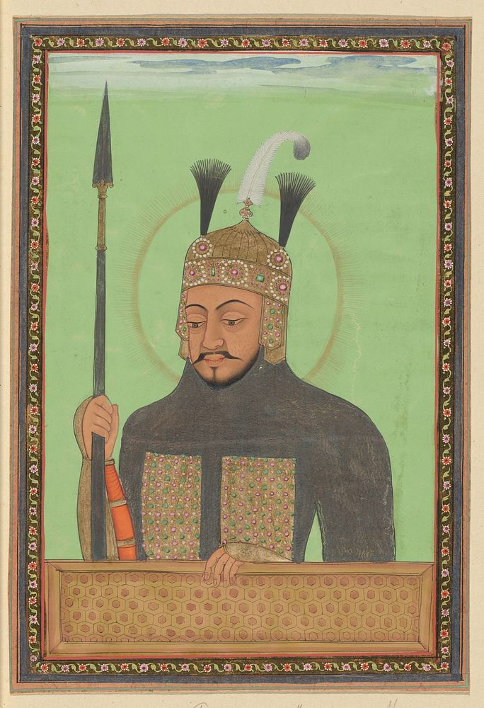 Portret van Timur, ook wel genoemd Tamerlan (c. 1686) by anonymous