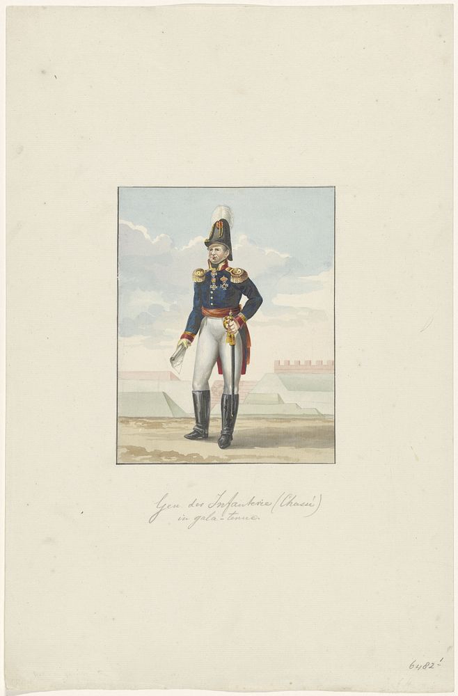 Generaal der infanterie (1830 - 1831) by anonymous