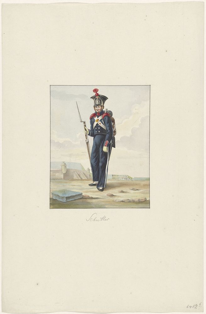 Schutter (1830 - 1831) by anonymous