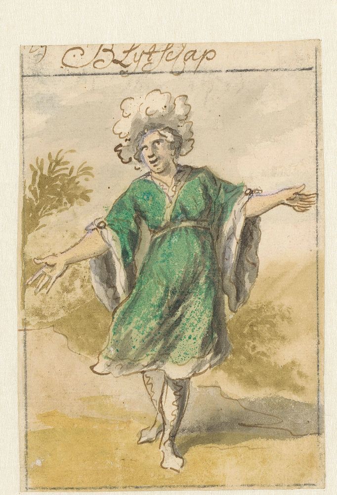 Blijdschap (1675 - 1737) by Pieter van den Berge