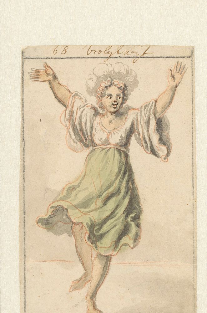 Vrolijkheid (1675 - 1737) by Pieter van den Berge