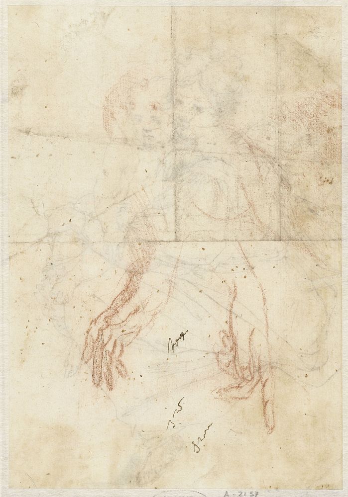 Twee handen (1518 - 1556) by Cristofano Gherardi