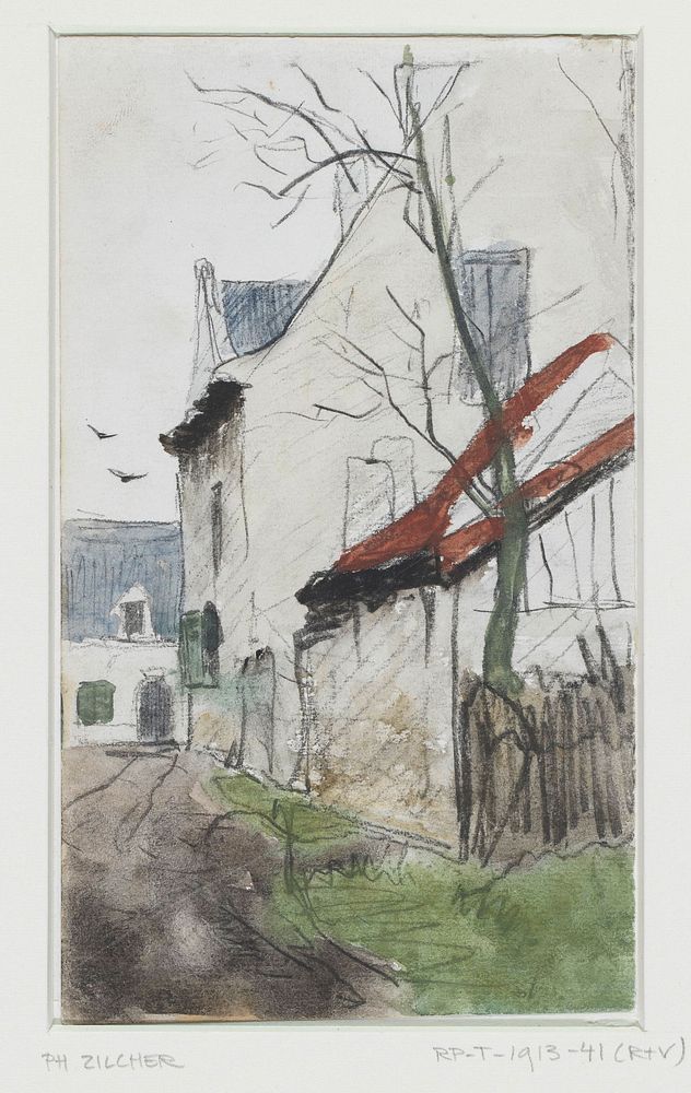 Huizen (c. 1879) by Philip Zilcken