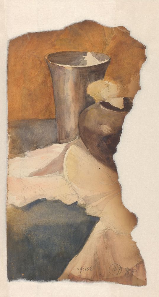 Stilleven (fragment) (1887 - 1924) by Julie de Graag