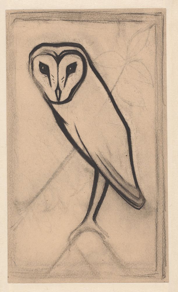 Uil (1887 - 1924) by Julie de Graag