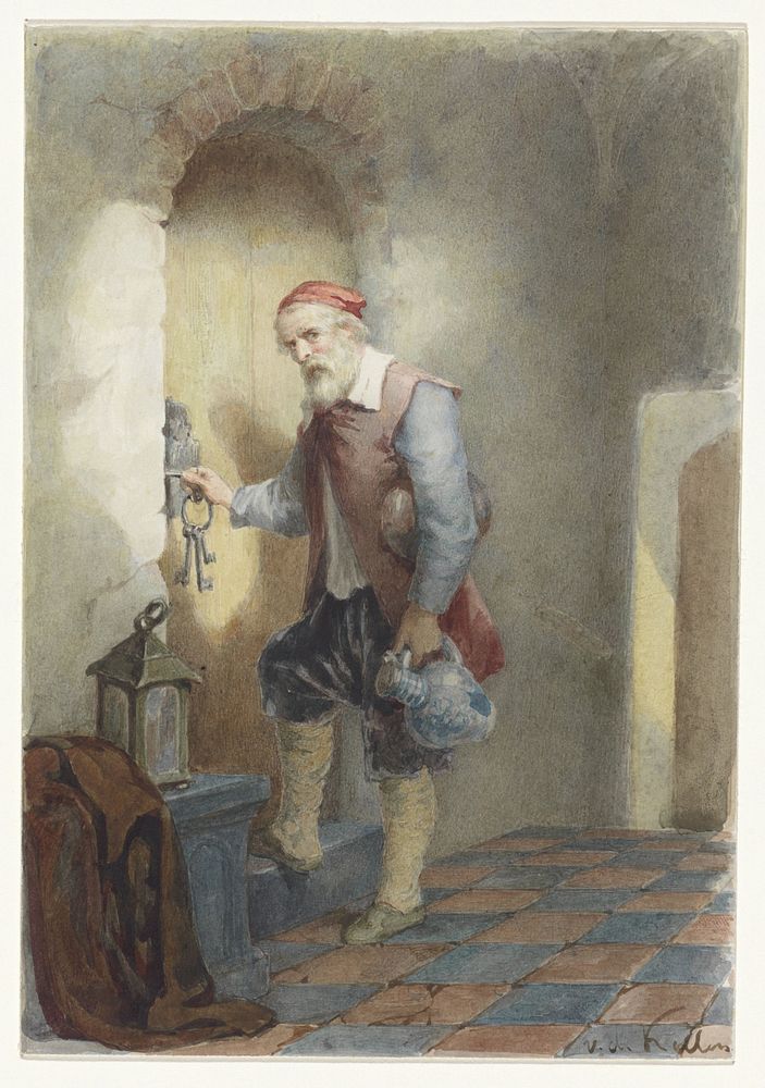 Cipier (1837 - 1895) by David van der Kellen 1827 1895