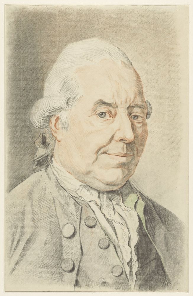 Zelfportret van Jacob Perkois (1766 - 1804) by Jacob Perkois