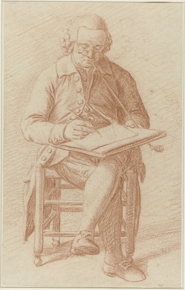 Portret van Hendrik Tavenier (1755 - 1825) by Johannes Petrus van Horstok