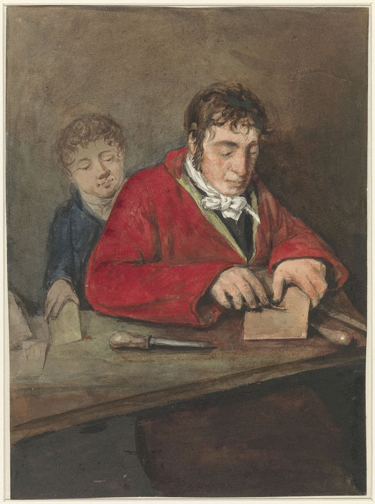 Portret van Antonie van den Bosch (1802) by Gabriël van Rooyen