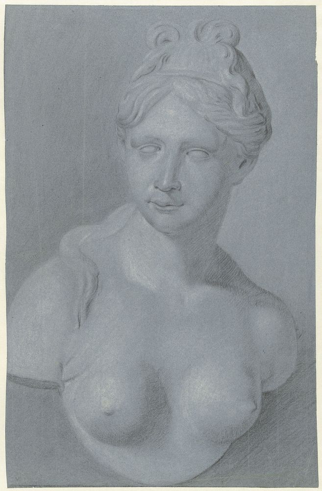 Borstbeeld van een vrouw (1771) by Jordanus Hoorn