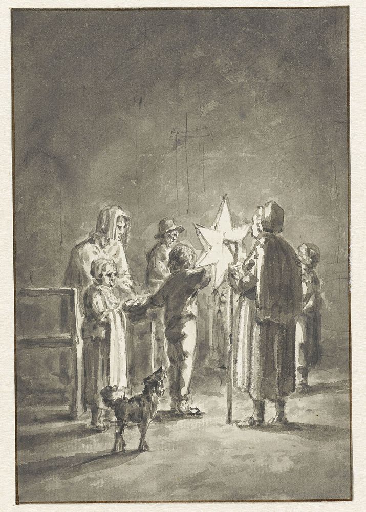 Driekoningen (1782 - 1837) by Pieter Bartholomeusz Barbiers