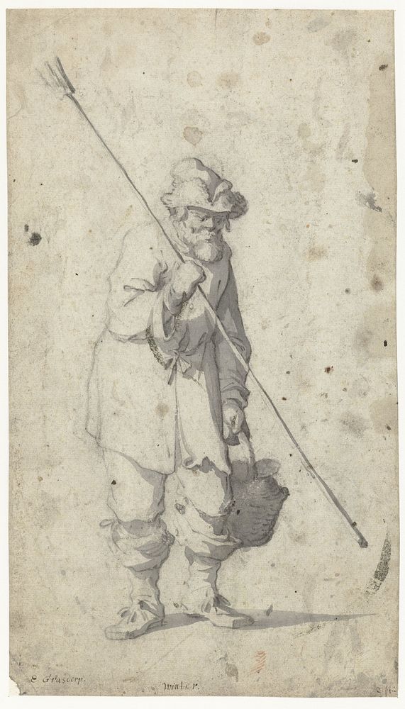 Winter (1661 - 1693) by Gerrit Grasdorp