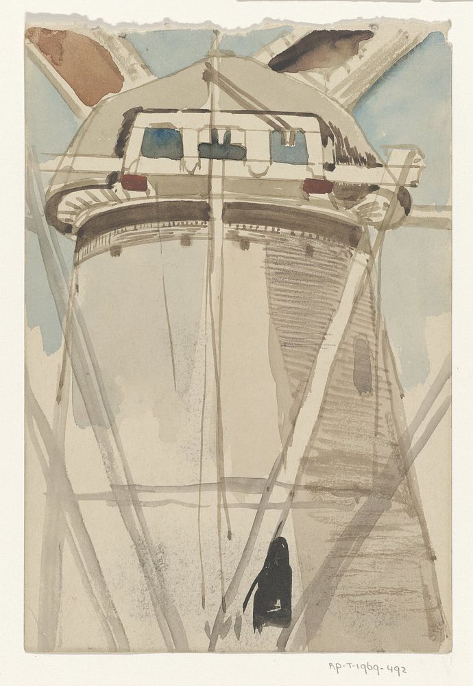 Windmolen (1874 - 1945) by Carel Adolph Lion Cachet