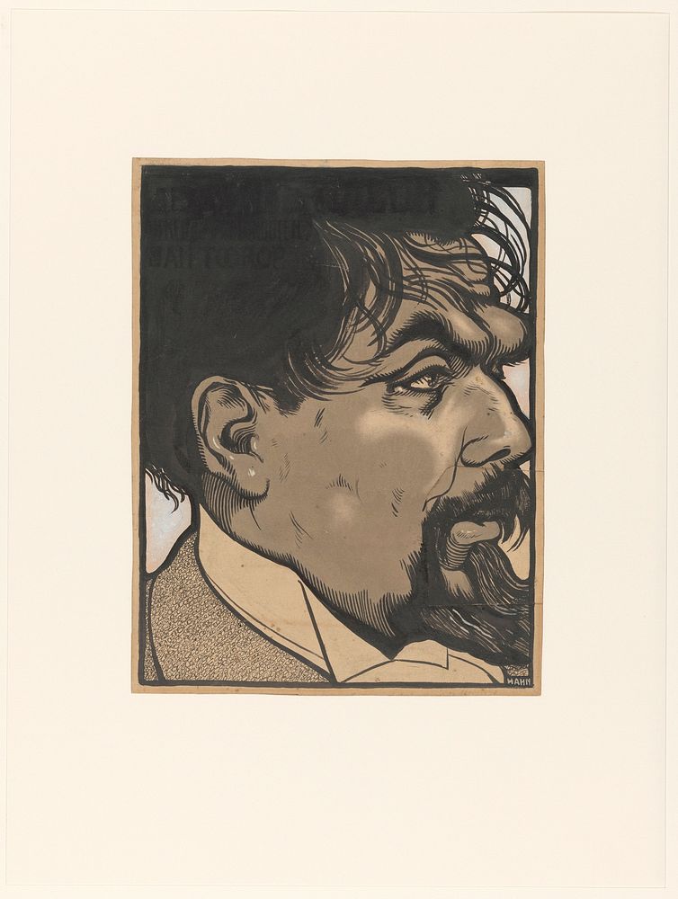Portret van Jan Toorop (1904 - 1953) by Albert Hahn I and Albert Hahn II