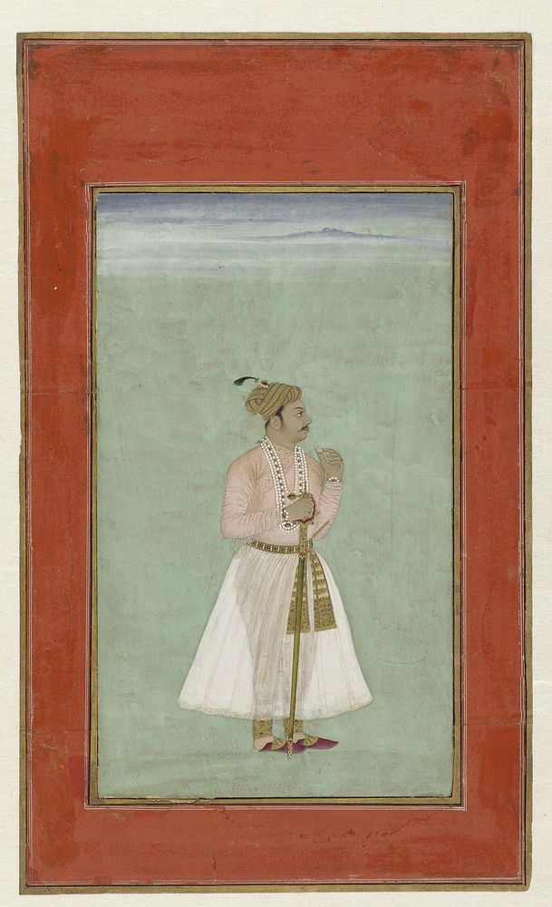 Sultan Ali Adil Shah II van Bijapur (1687 - 1688) by Ruknuddin