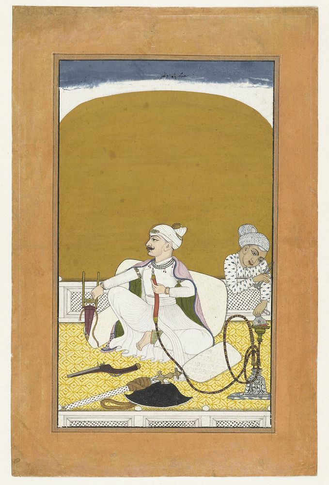 Portret van Sukhjivan Khan (1760 - 1770) by anonymous