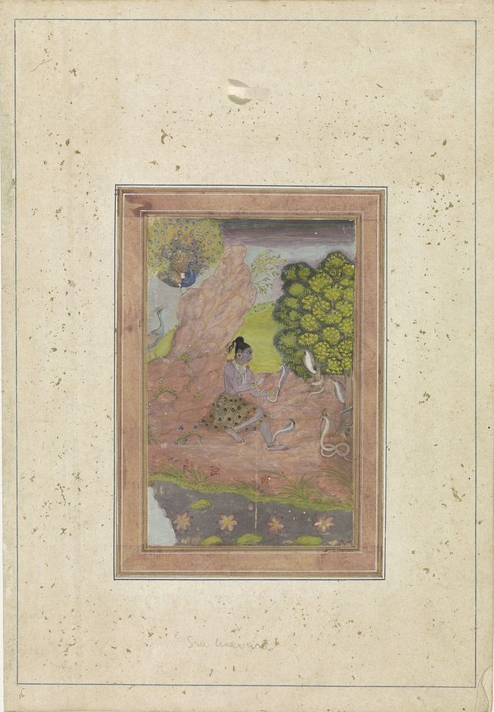 Asavari ragini (1600 - 1649) by anonymous