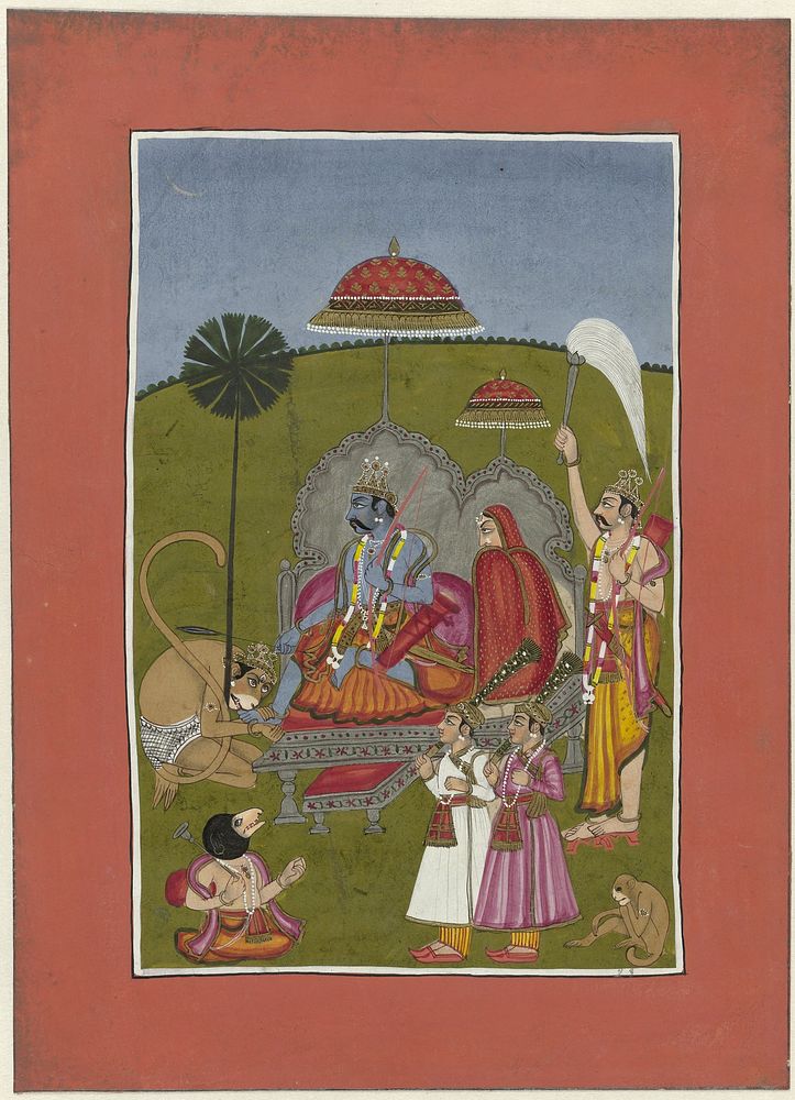 Rama avatar (1825 - 1875) by anonymous