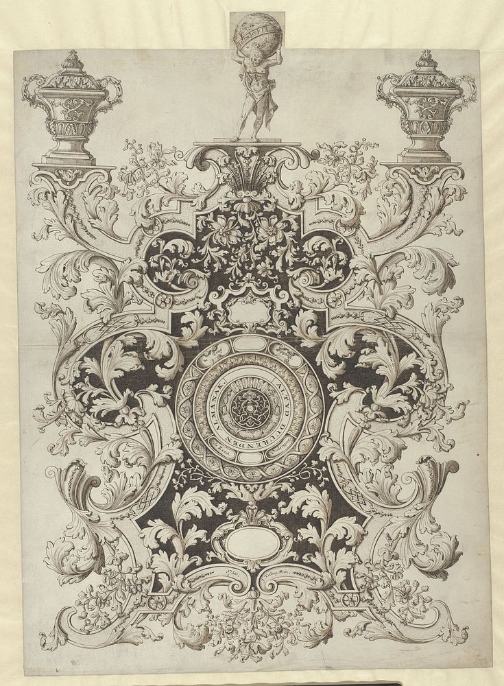 Altijd duurenden Almanak (1730) by J Tessing
