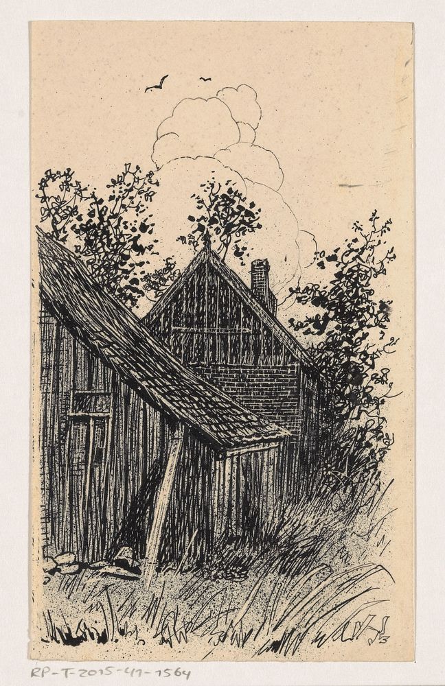 Huis op het platteland (1892 - 1940) by Henri Verstijnen