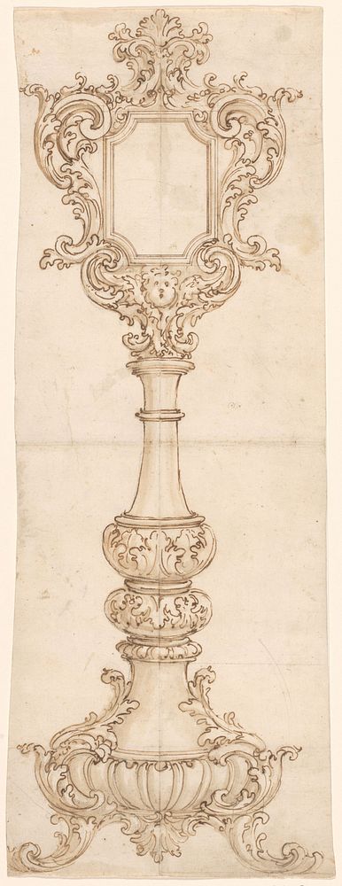 Ontwerp voor een reliekhouder (c. 1700) by Giovanni Battista Foggini