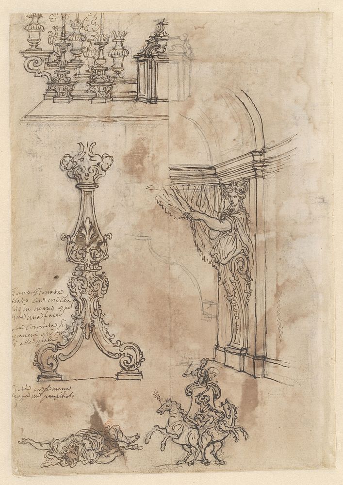 Linkerdeel van een altaar (c. 1723 - c. 1725) by Giovanni Battista Foggini