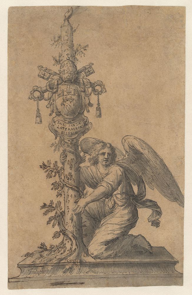 Kandelaar met engel (c. 1650) by Francesco Mochi
