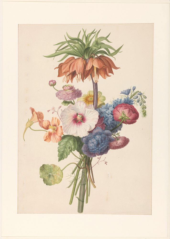 Boeket (1793 - 1842) by Henriëtte Geertruida Knip