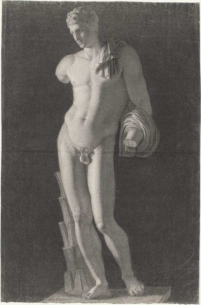Hermes van Belvedere (c. 1700 - c. 1850) by Marc Louis Arlaud, Louis Ami Arlaud and anonymous