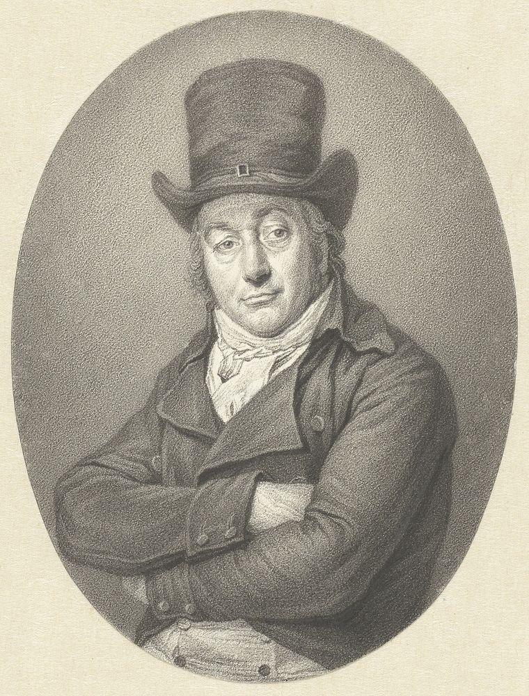 Kunstschilder Gabriel van Royen (1800) by Johannes Cornelis Mertens