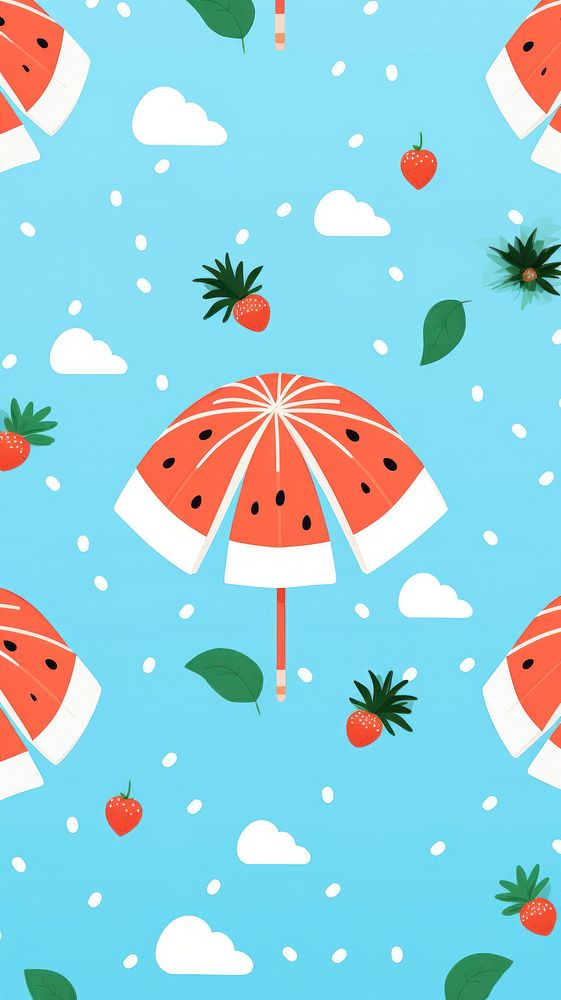  Summer pattern backgrounds outdoors. AI generated Image by rawpixel.
