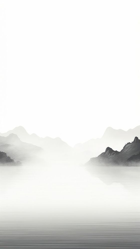 Backgrounds mountain nature mist.