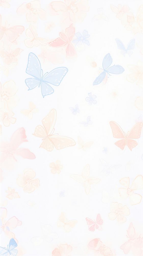 Butterflies backgrounds paper fragility. AI generated Image by rawpixel.
