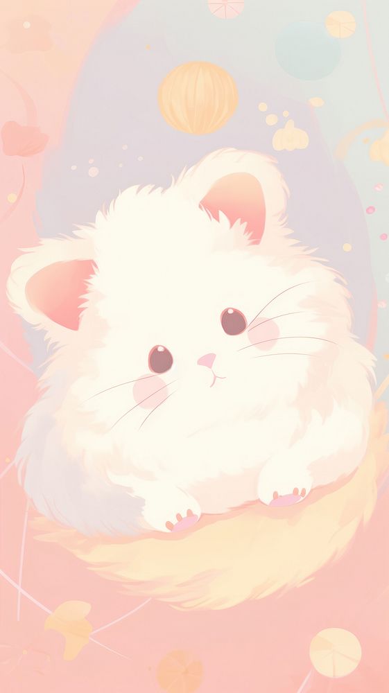  Hamster mammal animal cute. AI generated Image by rawpixel.