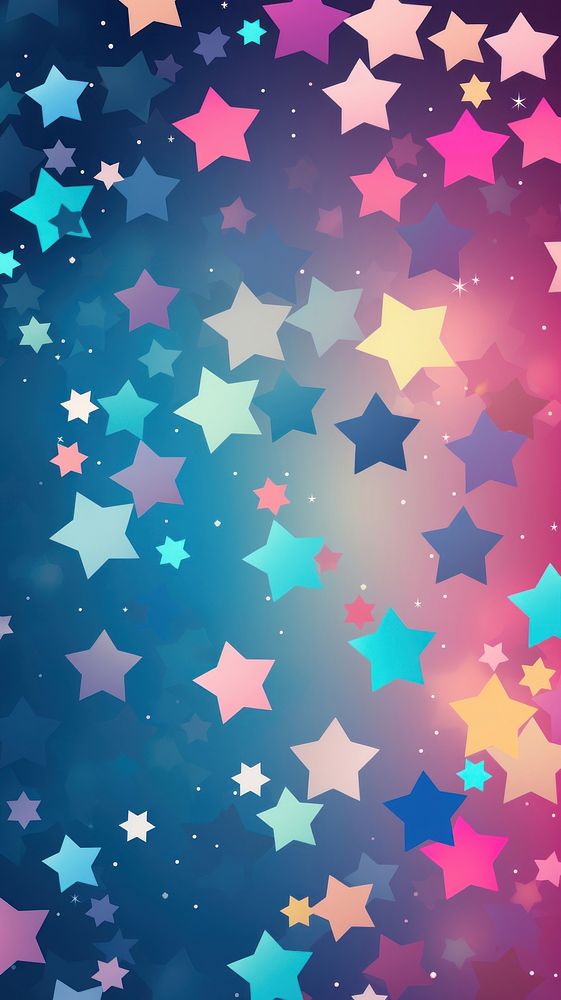 Liitle stars background backgrounds pattern | Premium Photo ...