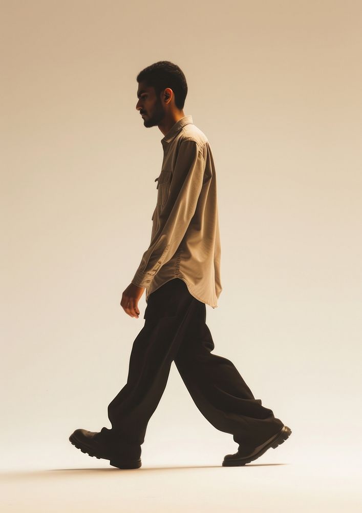 South Asian walking photography footwear.