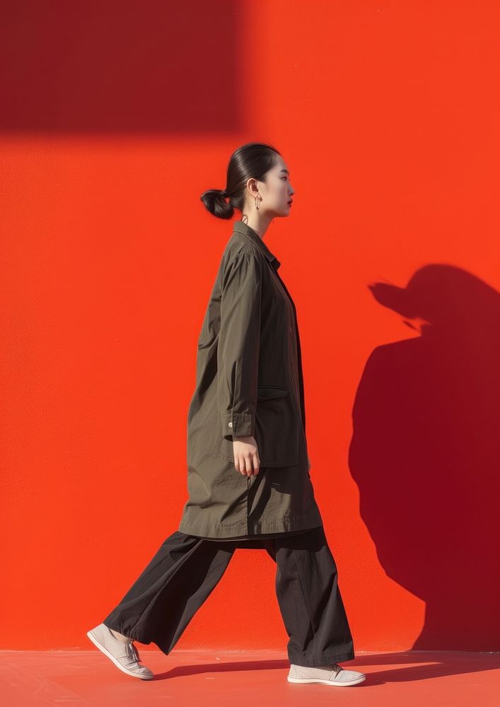 Southeast Asian walking fashion architecture. Premium Photo rawpixel