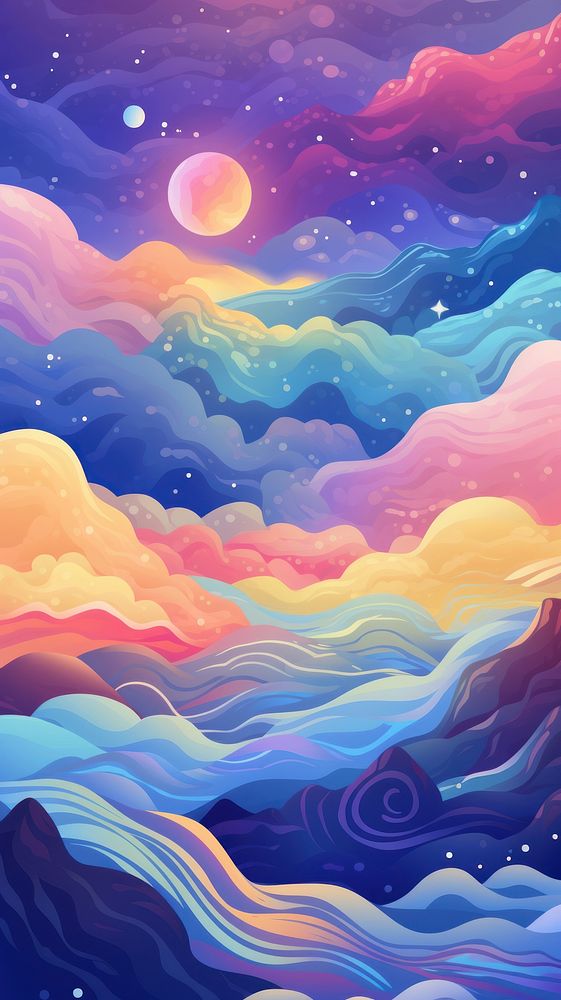  Galaxy pattern outdoors graphics. AI generated Image by rawpixel.