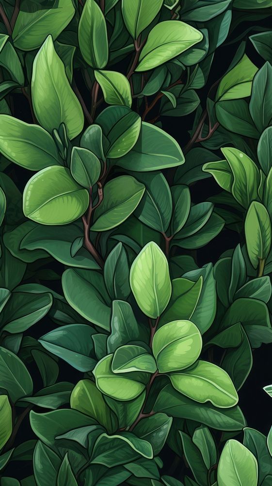  Ficus green outdoors nature. AI generated Image by rawpixel.
