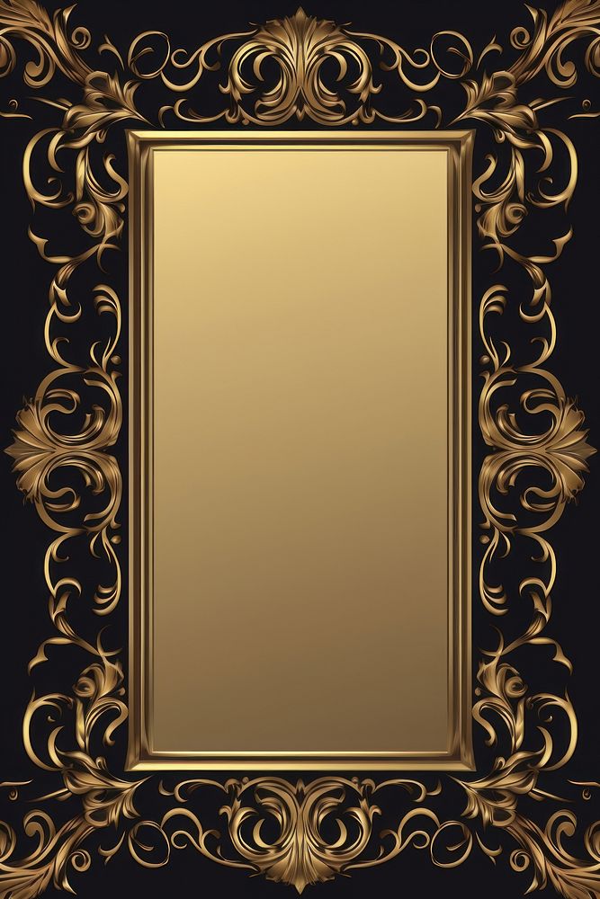 Damask ornament frame backgrounds luxury architecture.