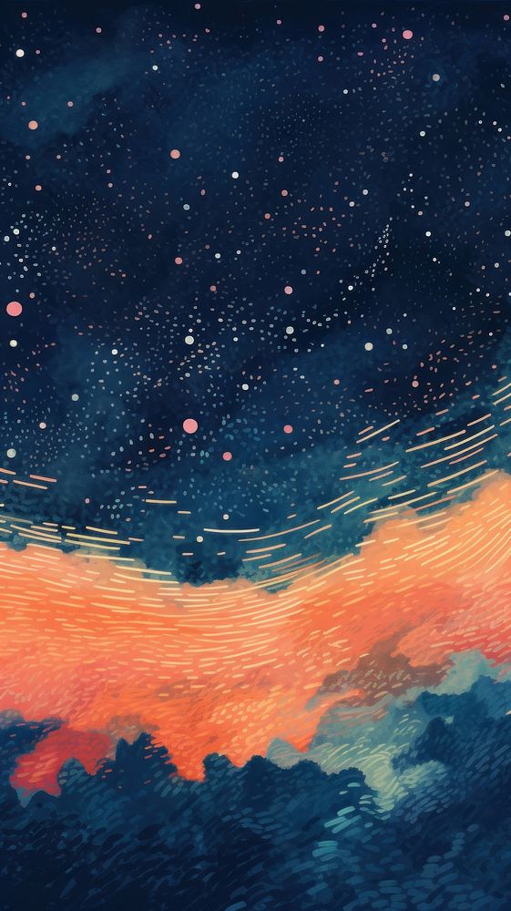  Galaxy astronomy outdoors pattern. AI generated Image by rawpixel.