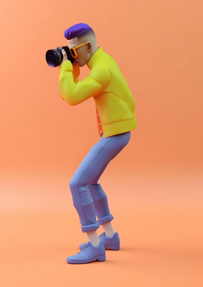 A man holding camera fashion adult photography. AI generated Image by rawpixel.