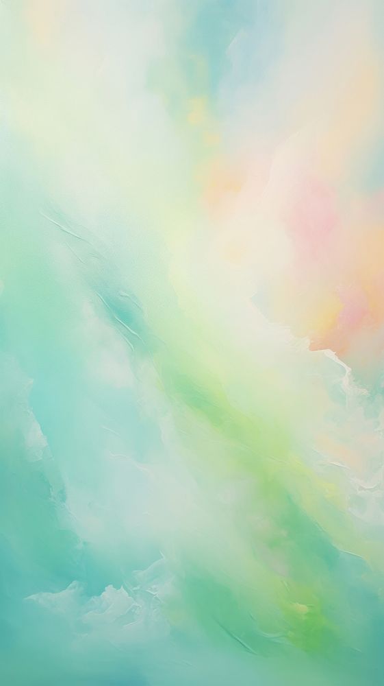 Oil painting of a pale abstract nature green. AI generated Image by rawpixel.