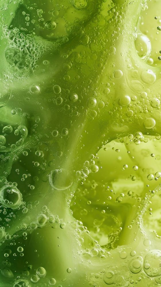 Celery juice green leaf rain.