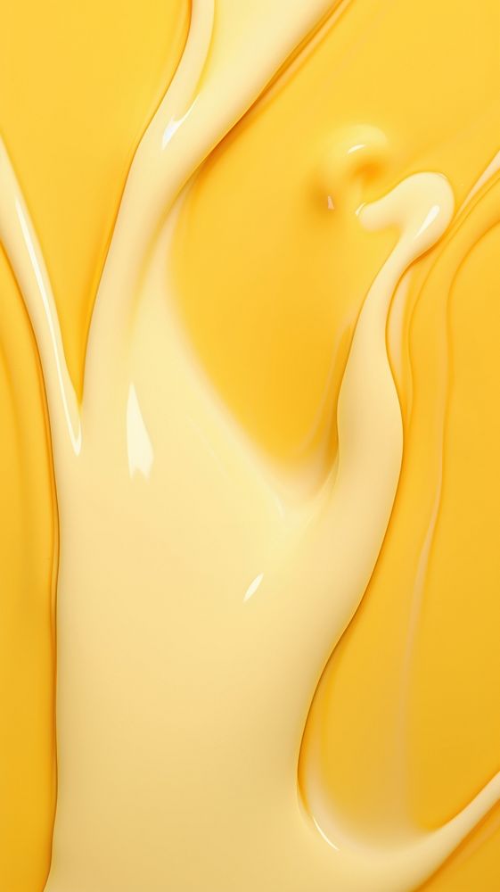  Liquid butter yellow backgrounds simplicity. AI generated Image by rawpixel.