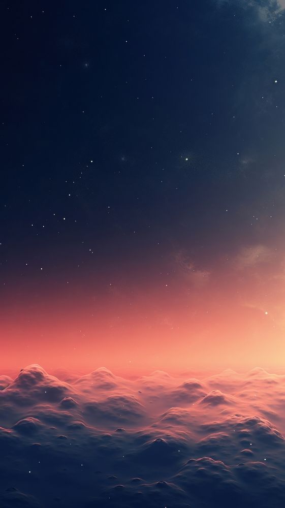  Space astronomy outdoors horizon. AI generated Image by rawpixel.