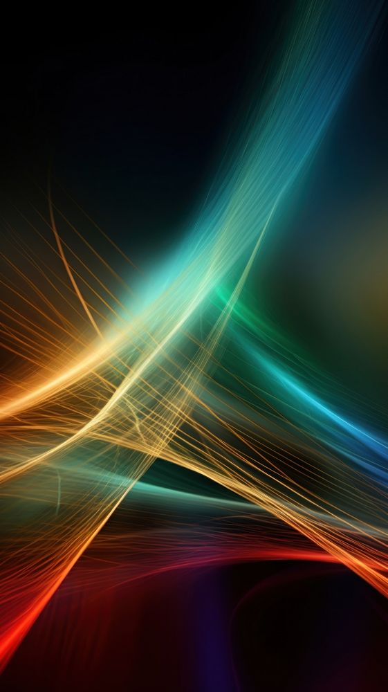  Abstract laser light graphics pattern night. AI generated Image by rawpixel.