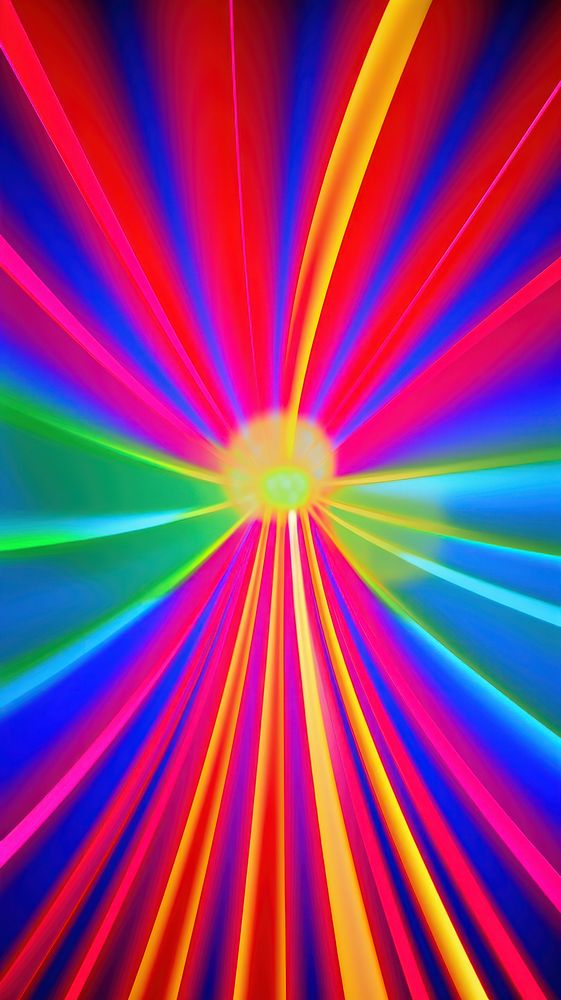  Abstract laser light pattern kaleidoscope illuminated. AI generated Image by rawpixel.